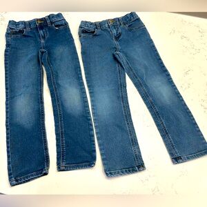 2 pair bundle of boys jeans! Size 6 slim. Great condition